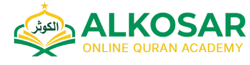 Quran academy logo with text