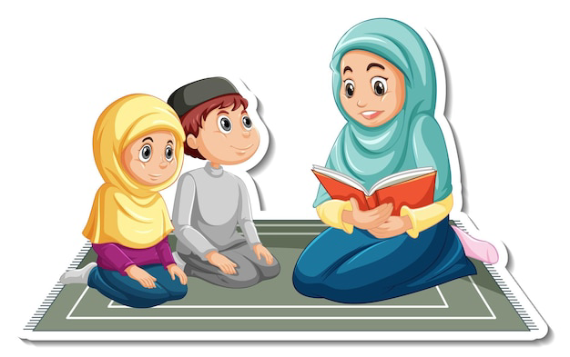 Shia Female Quran Teacher Teaching Quran